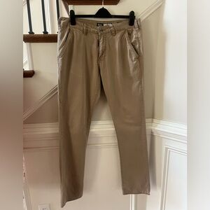 BKE MENS KHAKI CASUAL STRAIGHT JAKE SLACK